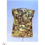 BoboTrends short-Arm With Traditional Lunco Painting Unisex Wear.