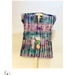 BOBOTRENDS SHORT ARM WITH AFRICAN DRUMMER PAINTING