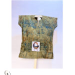 BOBOTRENDS SHORT ARM WITH SANKOFA ADINKRA PAINTING
