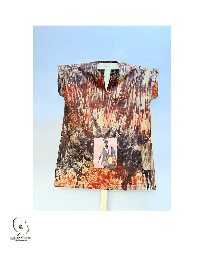 41 BoboTrends short-arm smock drummer painting unisex wear. - Image 1